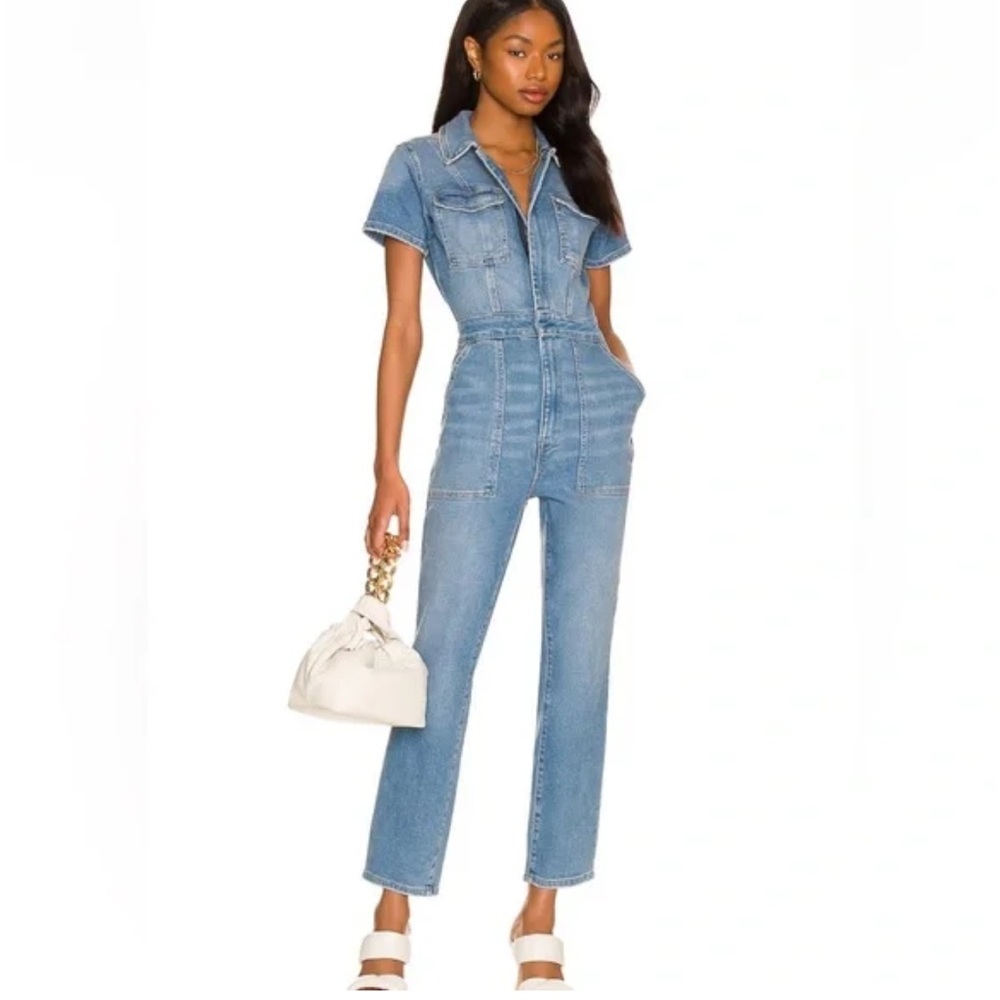 Good American Fit For Success Jumpsuit NWT